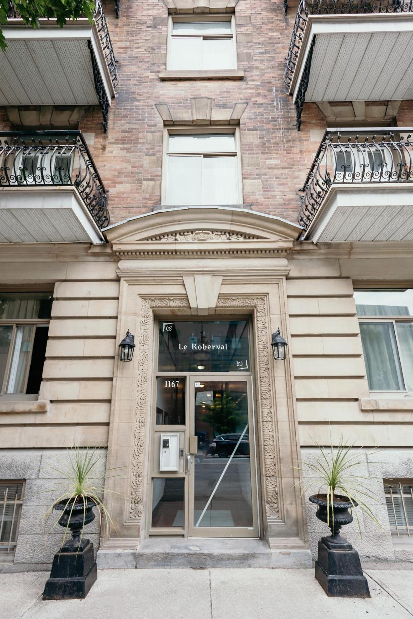 Hotel Le Roberval Montréal Eksteriør billede